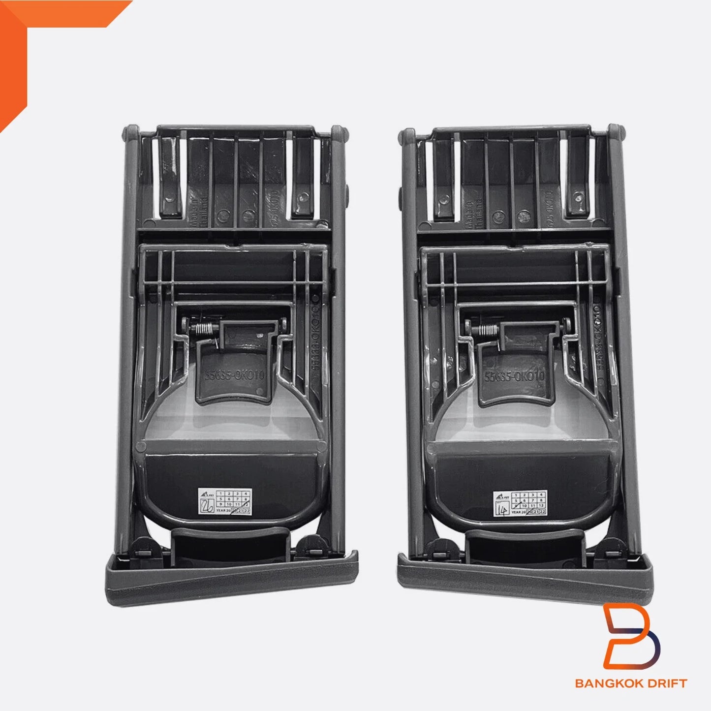 Black Dash Cup Holder Tray for Toyota Hilux Vigo Pickup (2005-2015)