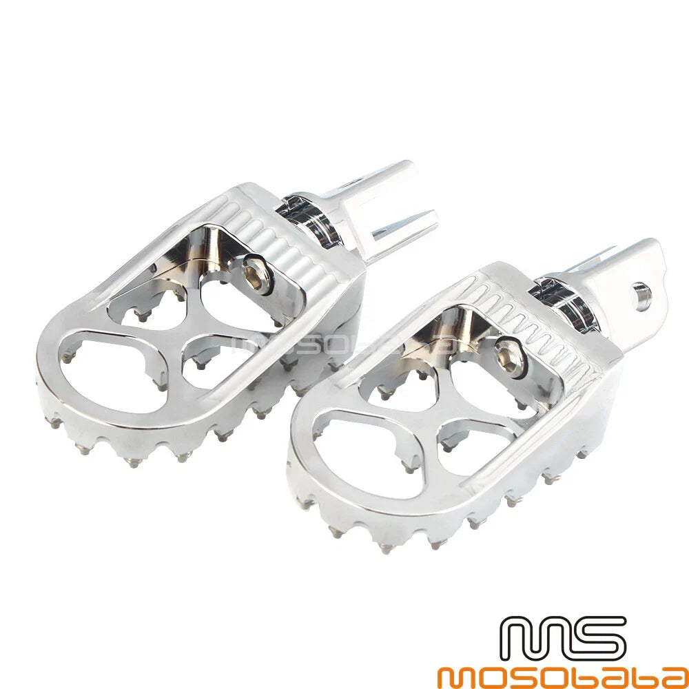 MX Wide Fat Foot Pegs for Harley Breakout, Fat Bob FXBB, FXBR, FXBRS, FXLR (2018-2023)
