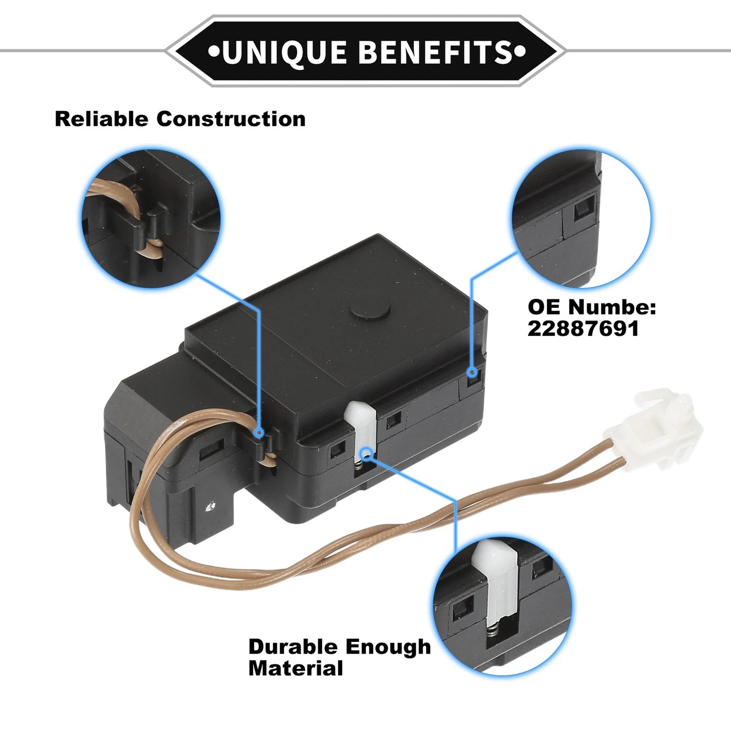 Ignition Starter Switch for Cadillac Escalade (2002–2020) No.22887691