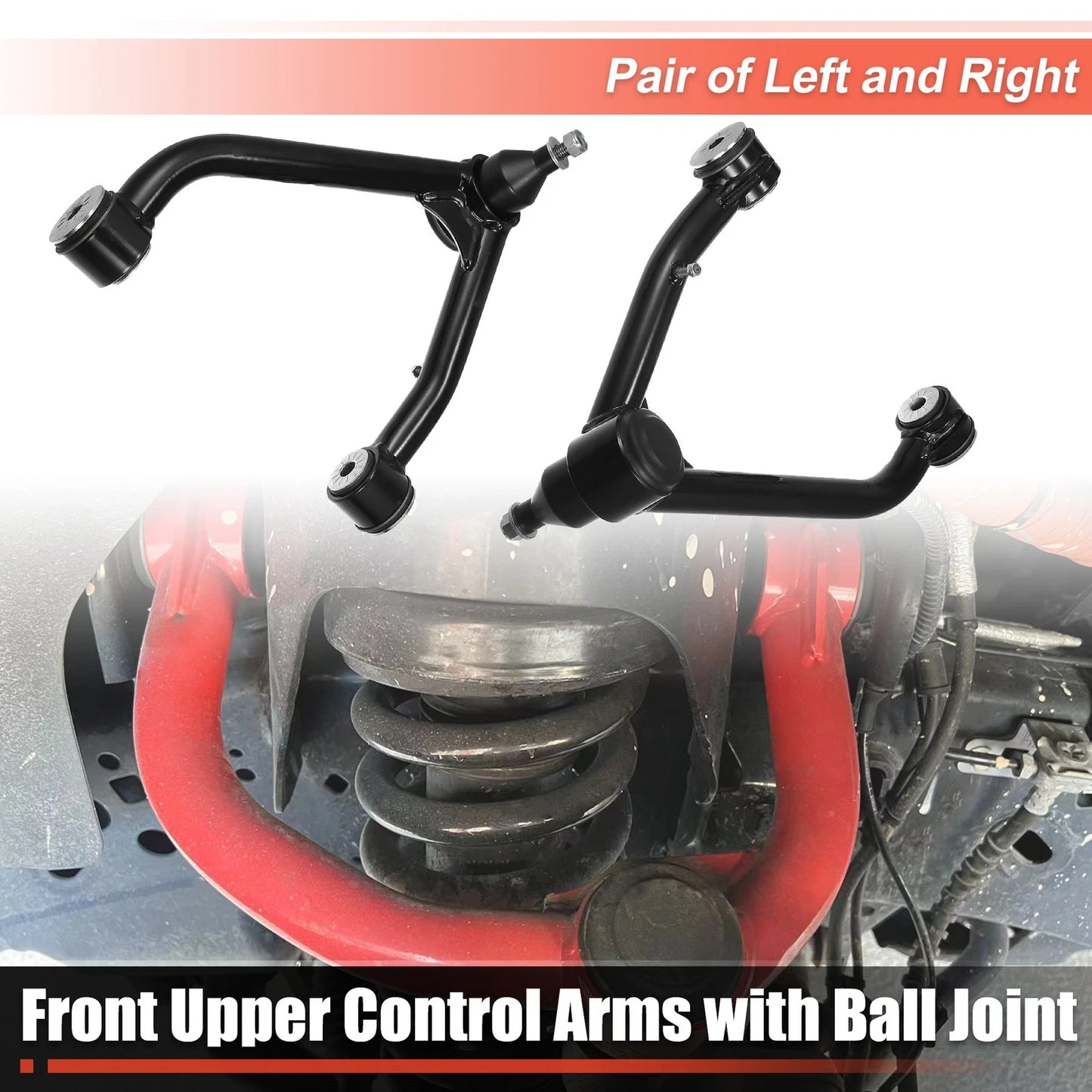 2-4" Front Upper Control Arm Lift Kit for Chevy Silverado 1500