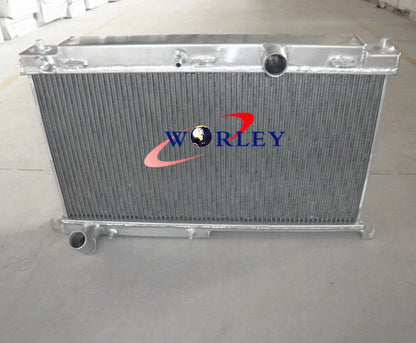 3 Row Aluminum Radiator + Fan for Mazda RX7 FD3S (1992-1995)