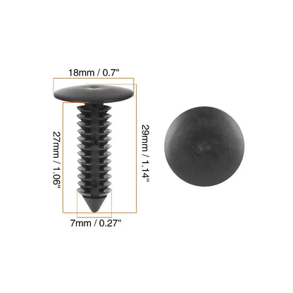 30 x Plastic Retainer Bumper Rivets for Honda Civic Accord (2001-2023)