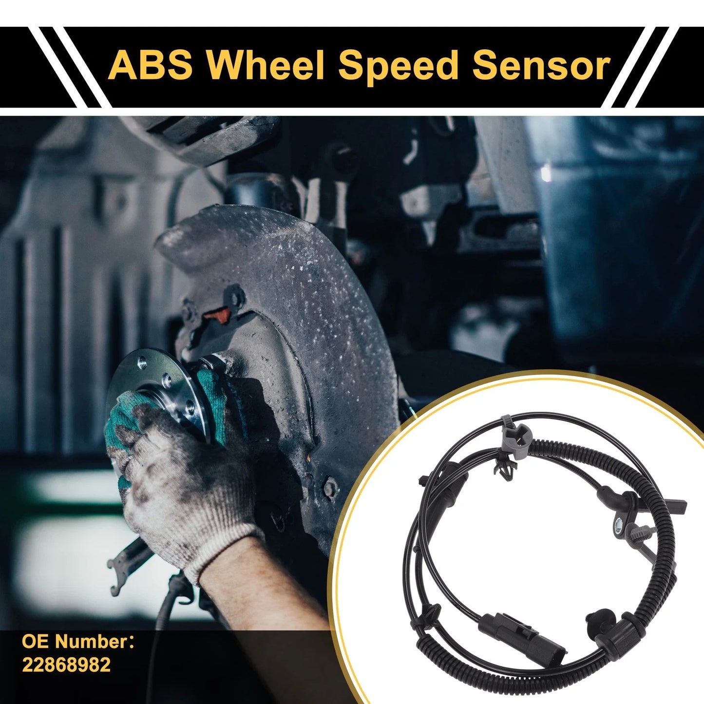 ABS Wheel Speed Sensor for Chevrolet Impala 2014-2019 1 x Left Rear Sensor