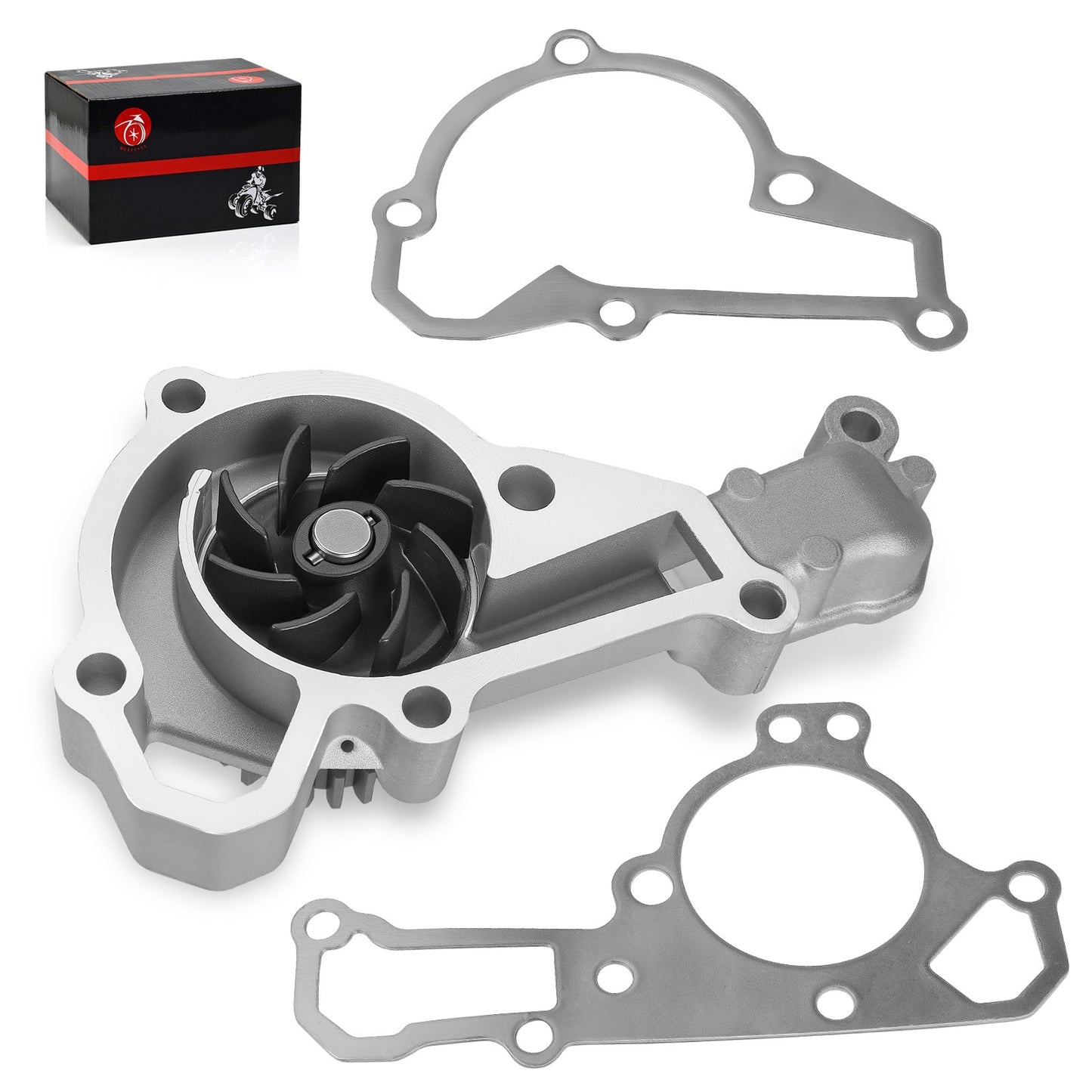 Water Pump & Gaskets for Kawasaki KAF620 Mule 4000 (2009–2023) Mule 3020 (2001–2003)