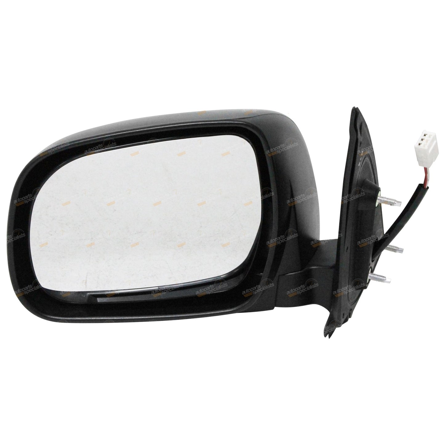 Left Black Electric Side Door Mirror for Toyota Hilux (2005–2010)