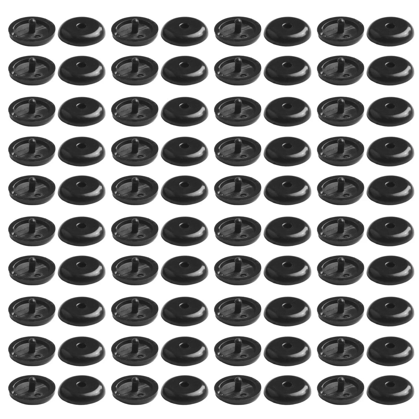 Buckle Stopper Seat Belt Button Pack 20 Pairs for Car