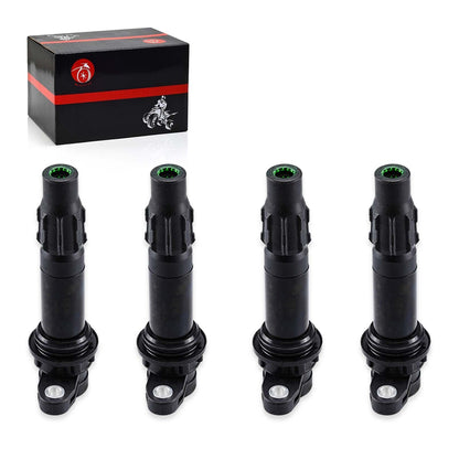 Set of 4 Ignition Coils for Yamaha Wave Runner FX1000 VX1100 VX Cruiser