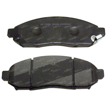 Set of 2 Front Disc Brake Rotors with Pads for Nissan Navara D40 (2005–2012)