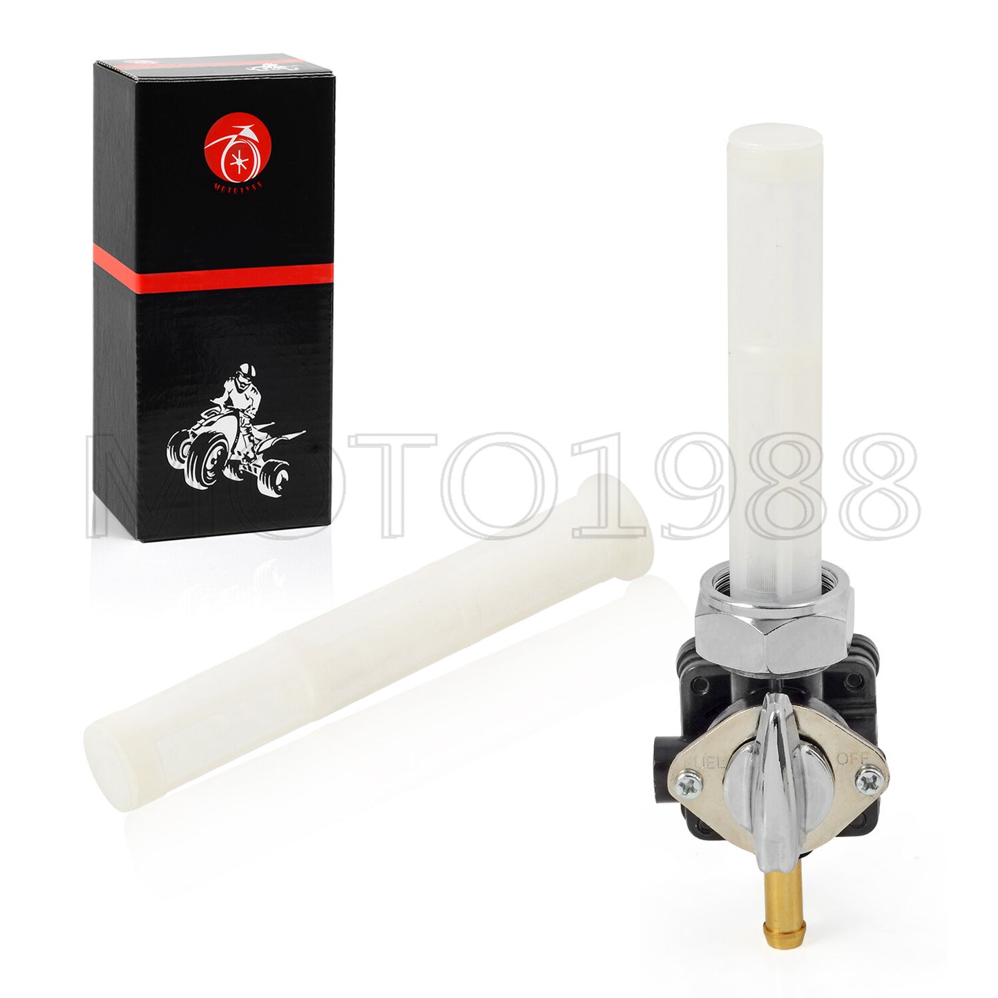 22mm Straight Outlet Vacuum Petcock for Sportster (1975–1981)
