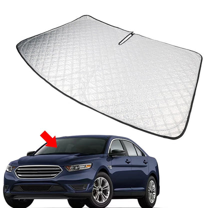 GPS Navigation Panel Cover Trim for Ford Mondeo (2013–2020) Carbon Fiber Black