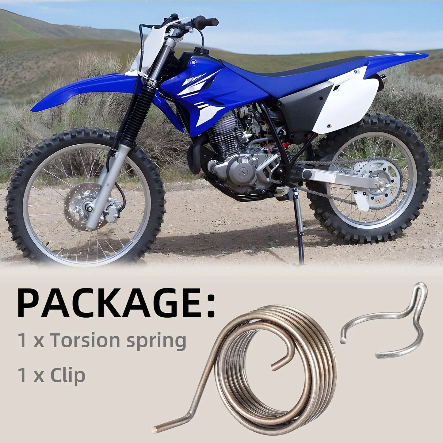 Kick Starter Return Spring Clip for Yamaha TTR125L/TTR125LE (2001-2024)