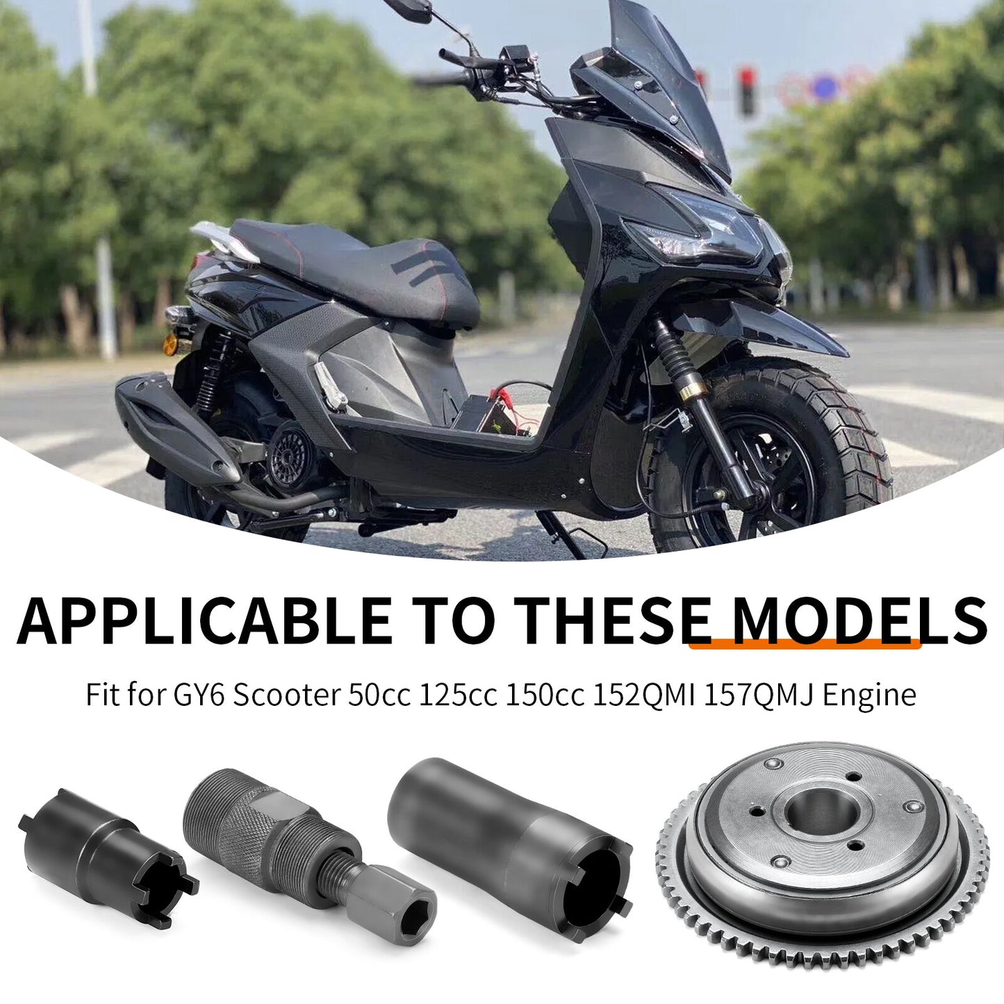 Starter Clutch Kit for GY6 Scooter 125cc 150cc (2000–2023)