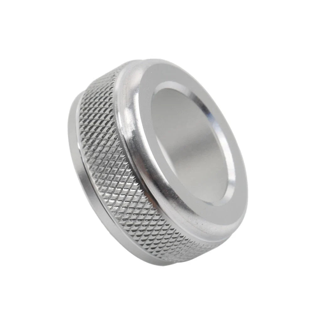 Silver Console Volume Button Switch Ring for Lexus NX250 NX350h NX450h (2022-2024)