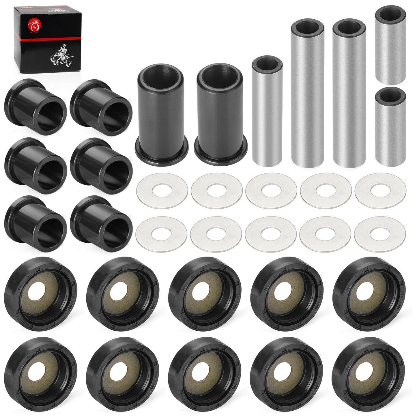 Rear A-Arm Suspension Bushing Kit for Suzuki King Quad 450 700 (2005–2018)