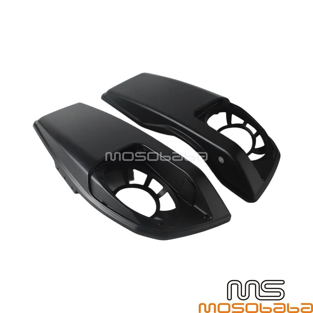 Black Saddlebag Lids Covers for Harley FLHXSE FLTRXSE (2023-Up)