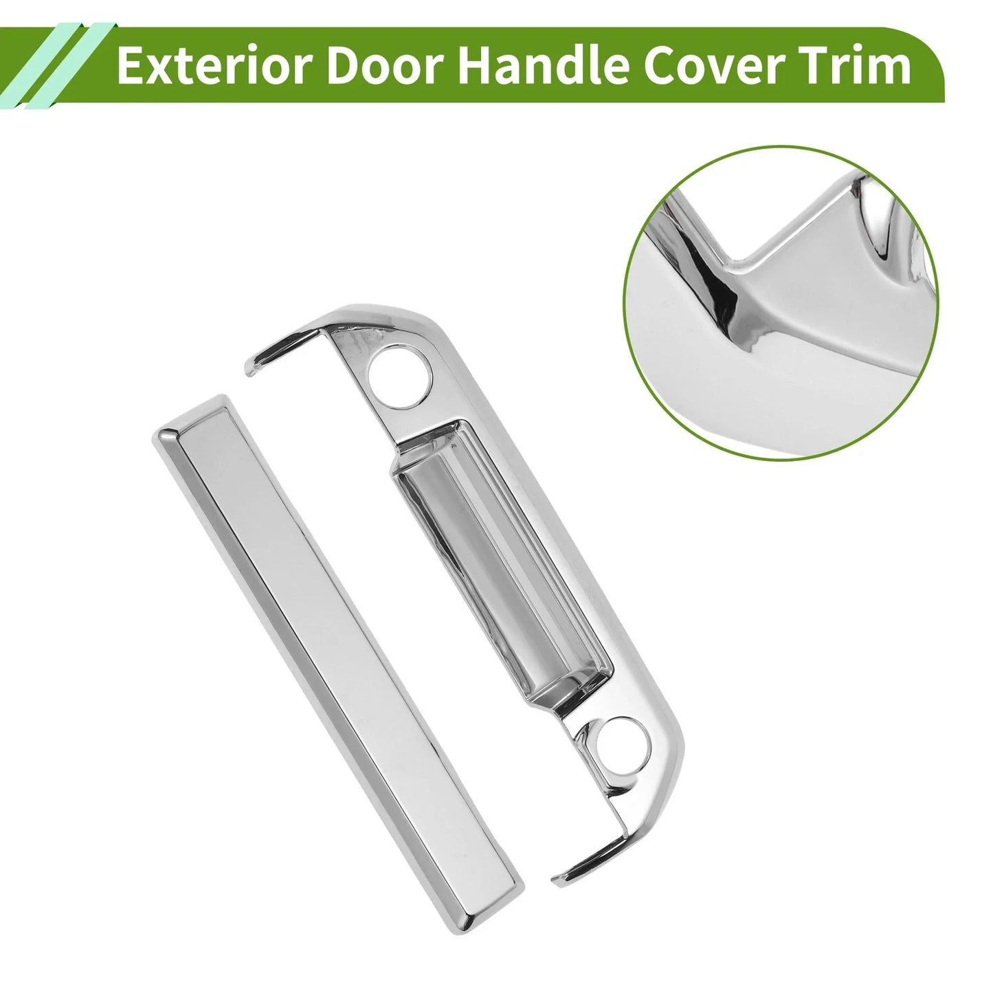 Exterior Door Handle Cover Trim for Chevy Colorado (2023-2025) ABS