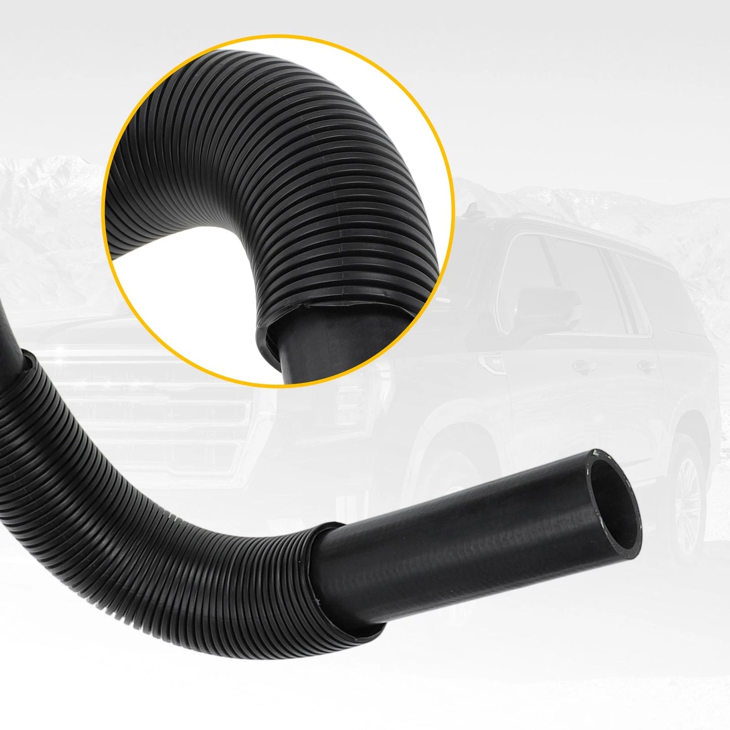 2Pcs Upper Lower Radiator Hose Set for GMC Yukon (2007–2014) No. 22827731/22827735