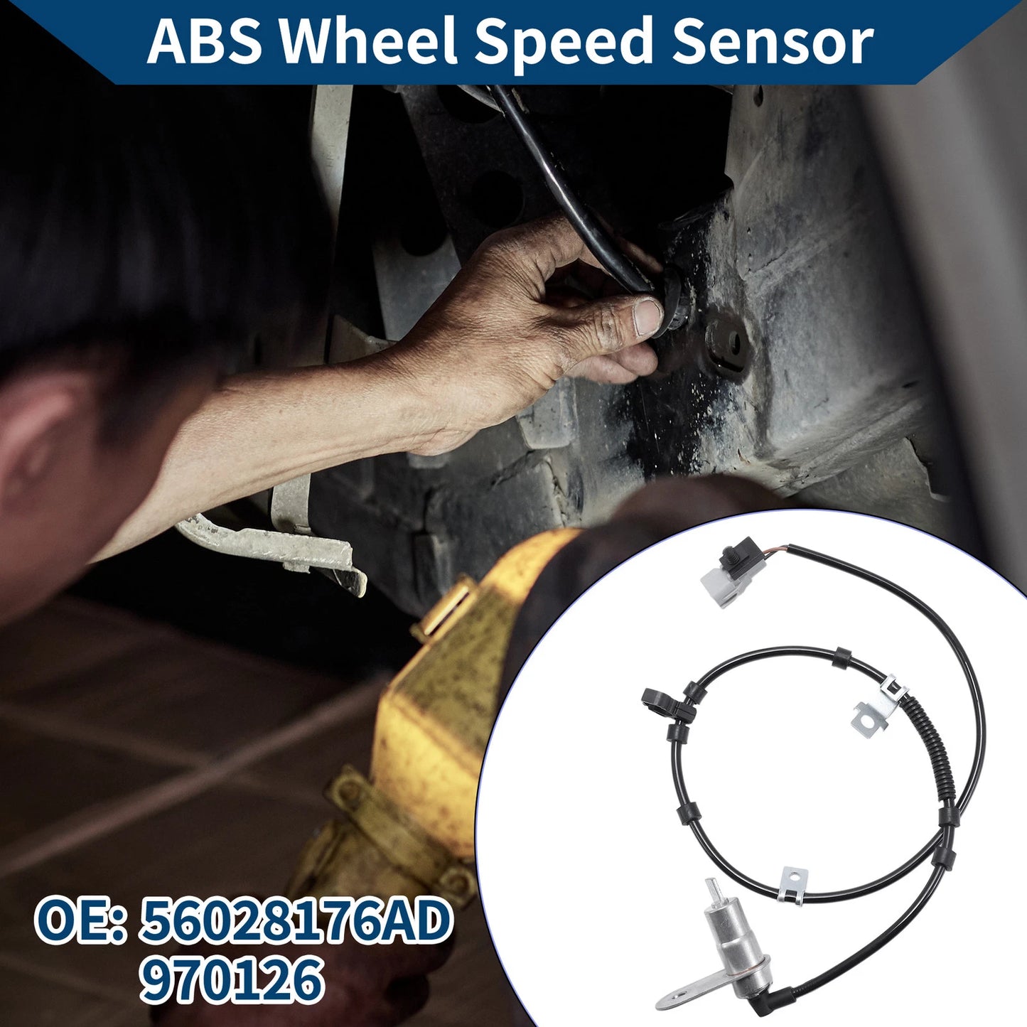 ABS Wheel Speed Sensor for Dodge Ram 1500 (No. 56028176AD/970126)