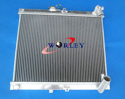 Aluminium Radiator + 16'' Fan for Mazda RX7 FC3S S4 (1986-1988)