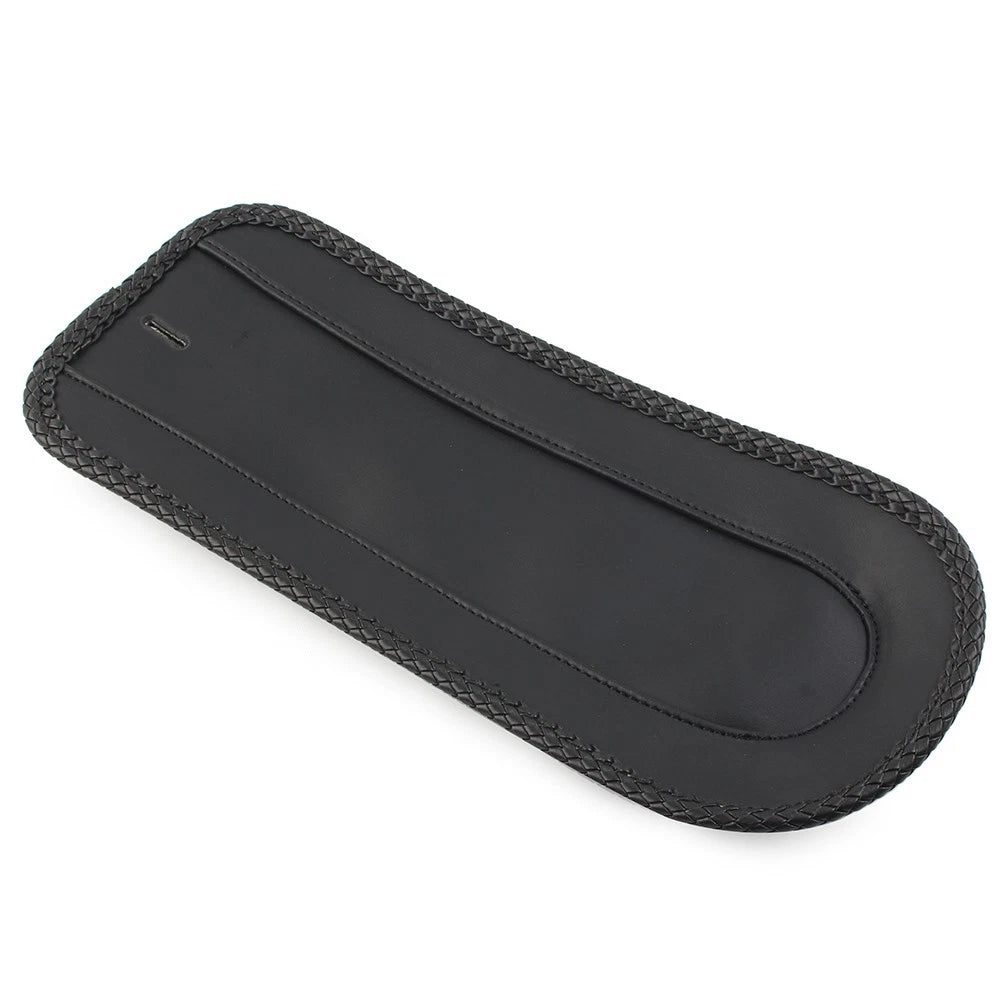 Rear Fender Bib Solo Seat for Kawasaki VN1500D VN1500G (1996–2008) Black PU Leather