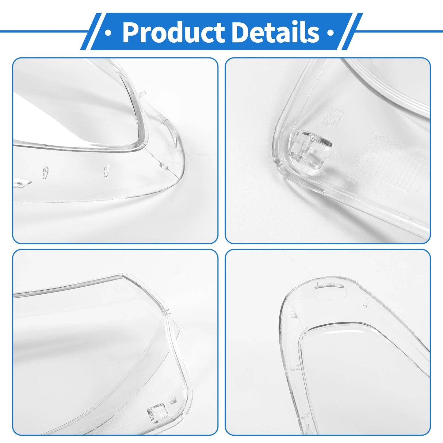 1 Pc Headlight Lens Cover for BMW X3 X4 (2018–2021) No. 63117466131