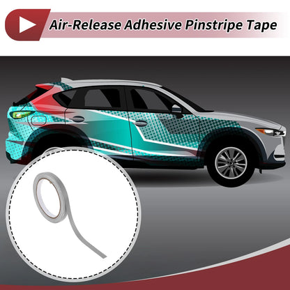 Pinstripe Tape 15mm x 10m for Car Motorcycle Boat Matte Silver Tone