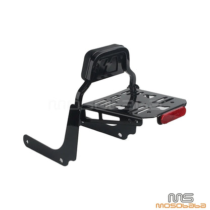 Passenger Backrests Luggage Rack Sissy Bar for Harley Heritage Classic (18-25)