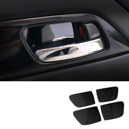 Steel Brushed Black Window Lift Panel Cover Trim for Honda Accord (2013–2017)