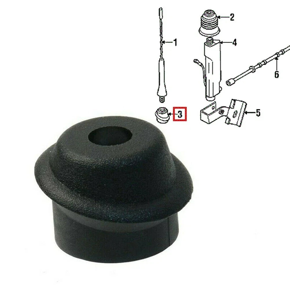1x Aerial Antenna Grommet Seal Black for E36 Convertible