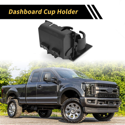 Dashboard Cup Holder for Ford F-250 F-350 F-450 F-550 (2008–2016) Gray
