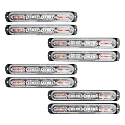 4 LED Strobe Lights Emergency Flashing Beacons for Cars