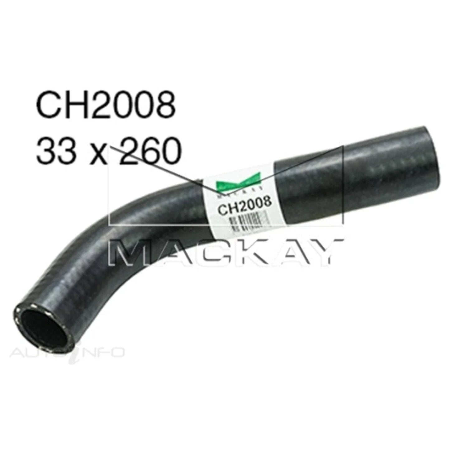 Upper Radiator Hose for Toyota Hiace (1989–2005)