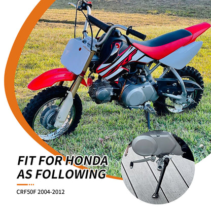 Side Kick Stand Bar Assembly with Spring Kit for Honda CRF50F (2004–2012)
