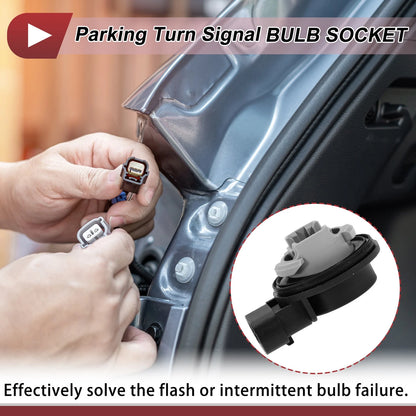 Parking Turn Signal Light Socket for Buick LeSabre (2000–2005) No.12335587