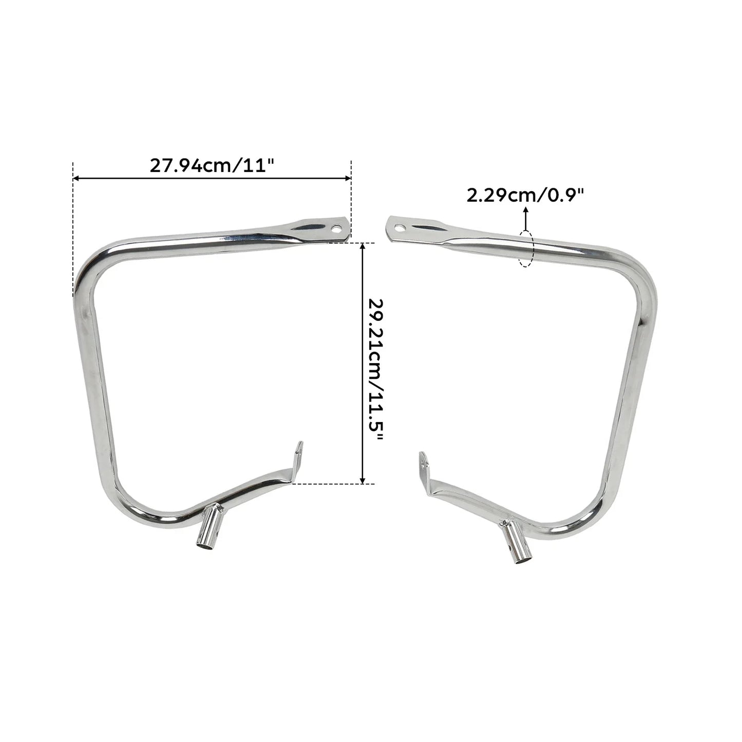 Saddlebag Guards Bracket for Harley-Davidson Touring Road Glide (1997-2013)