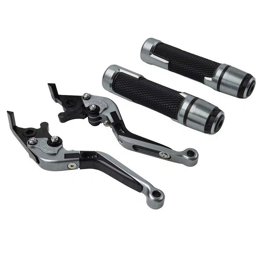 Brake Clutch Levers Handlebar Grips Set for Yamaha MT-15 XSR155 XTZ125