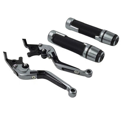 Brake Clutch Levers Handlebar Grips Set for Yamaha MT-15 XSR155 XTZ125