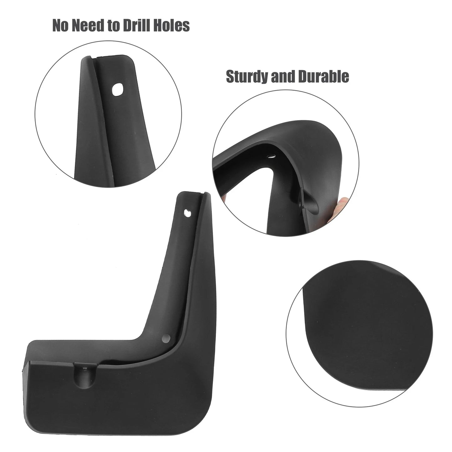Set of 4 Wheel Fender Protection for Hyundai Tucson (2016–2023)