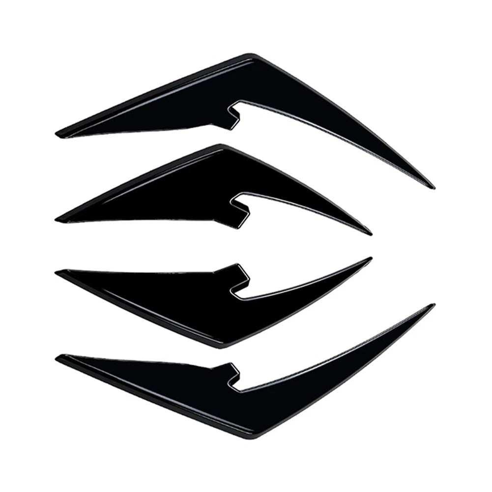 1 Pair ABS Front Bumper Splitters for BMW M3 M4 G80 G81 G82 G83 (2021-2024)