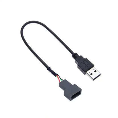 4 PIN USB CD Radio Wire Cable Connector Adapter for Hyundai Sonata, Tucson