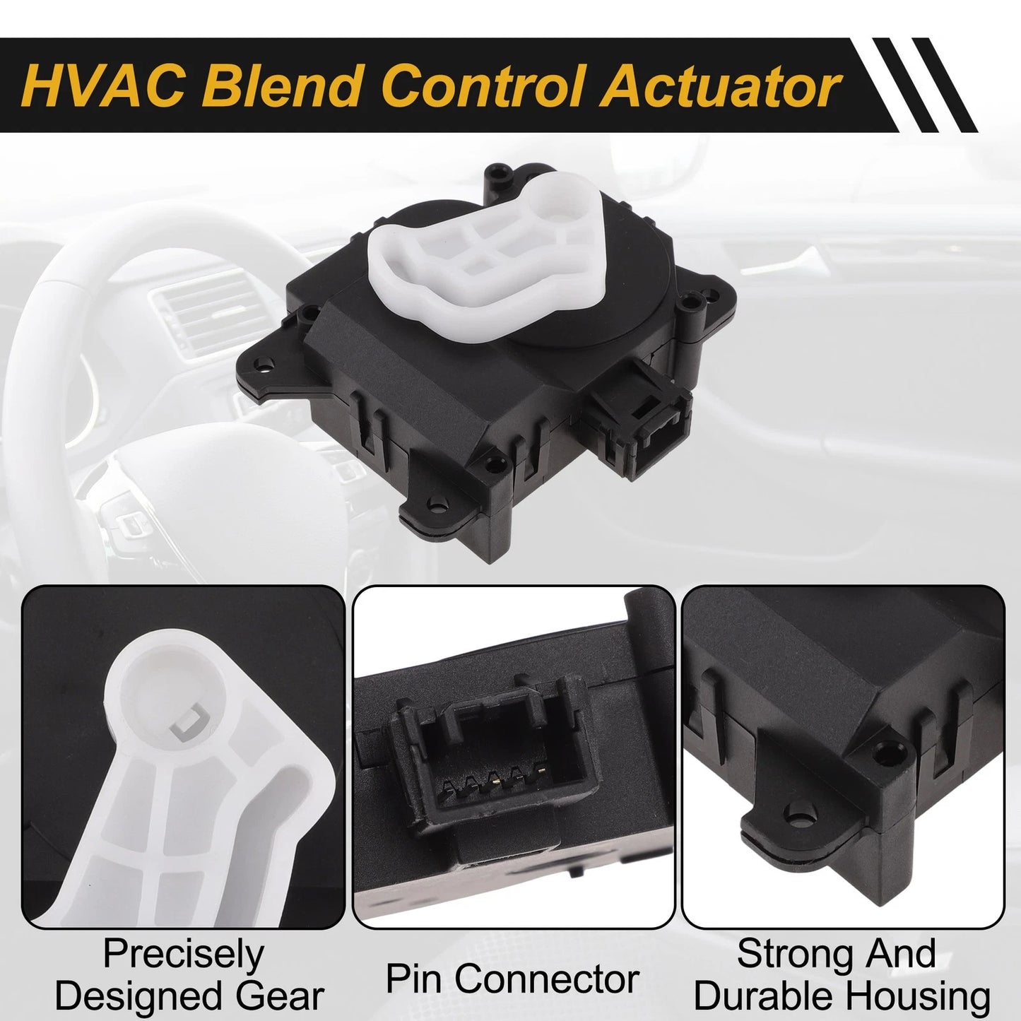 HVAC Heater Blend Door Actuator for Lexus GX470 (2005–2009) No. 8710635150