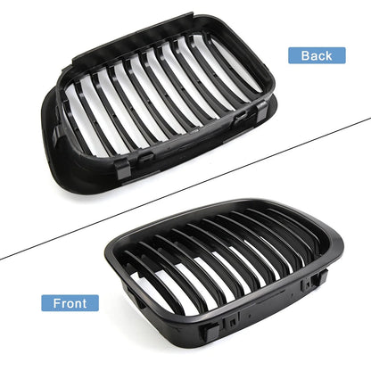 Matte Black Front Upper Kidney Grille for BMW 325i 325xi 330i 330xi