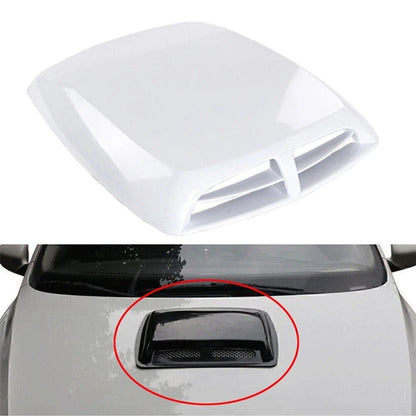 Universal Black Air Flow Intake Hood Scoop Vent Cover