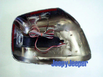 Chrome Mirror Cover LED for Nissan Frontier Navara R (2005-2014)