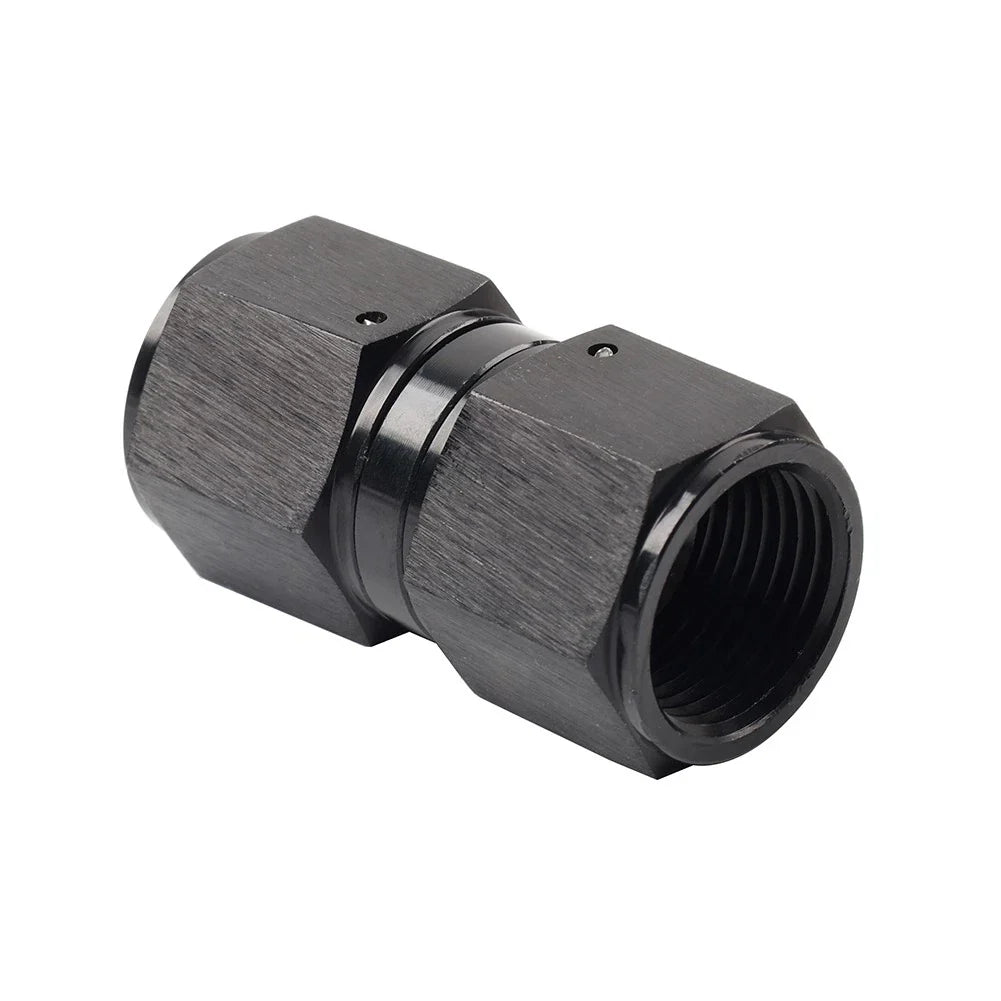 10AN Female to Female Swivel Coupler Fitting Adapter for Aluminum (N/A)