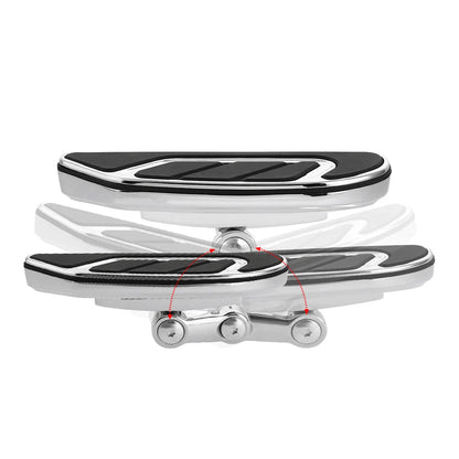 Chrome Rear Passenger Floorboard Bracket for Harley Road King (1993-2025)