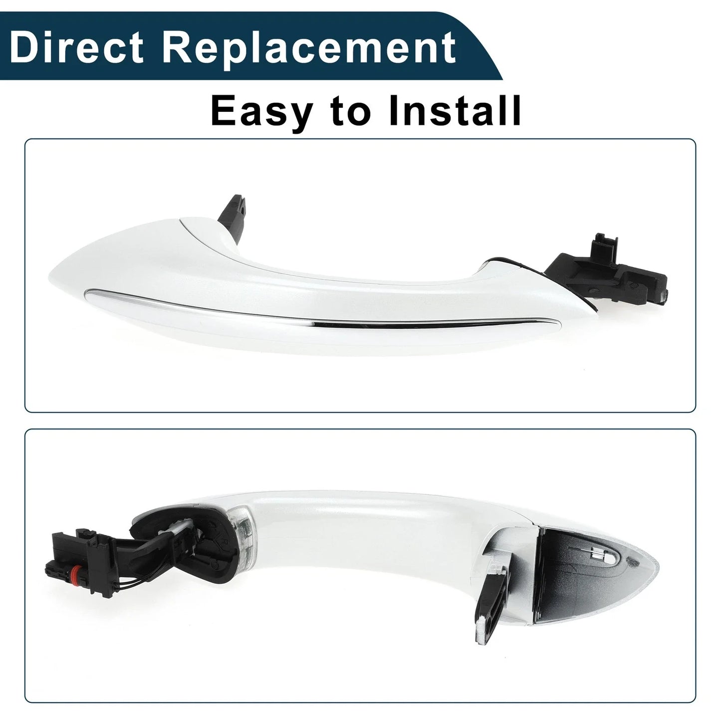 Exterior Door Handle for BMW F07 F10 F11 Front Right Black White