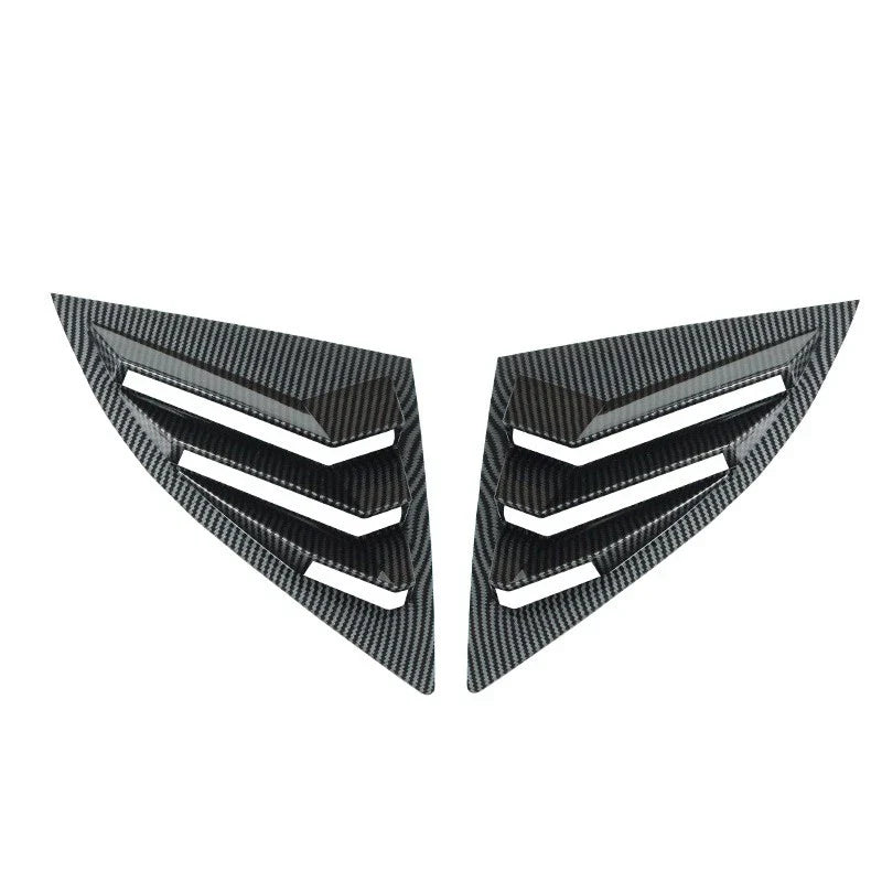 Rear Quarter Glass Duct Louver Vent Covers for Toyota Supra (2019-2025)