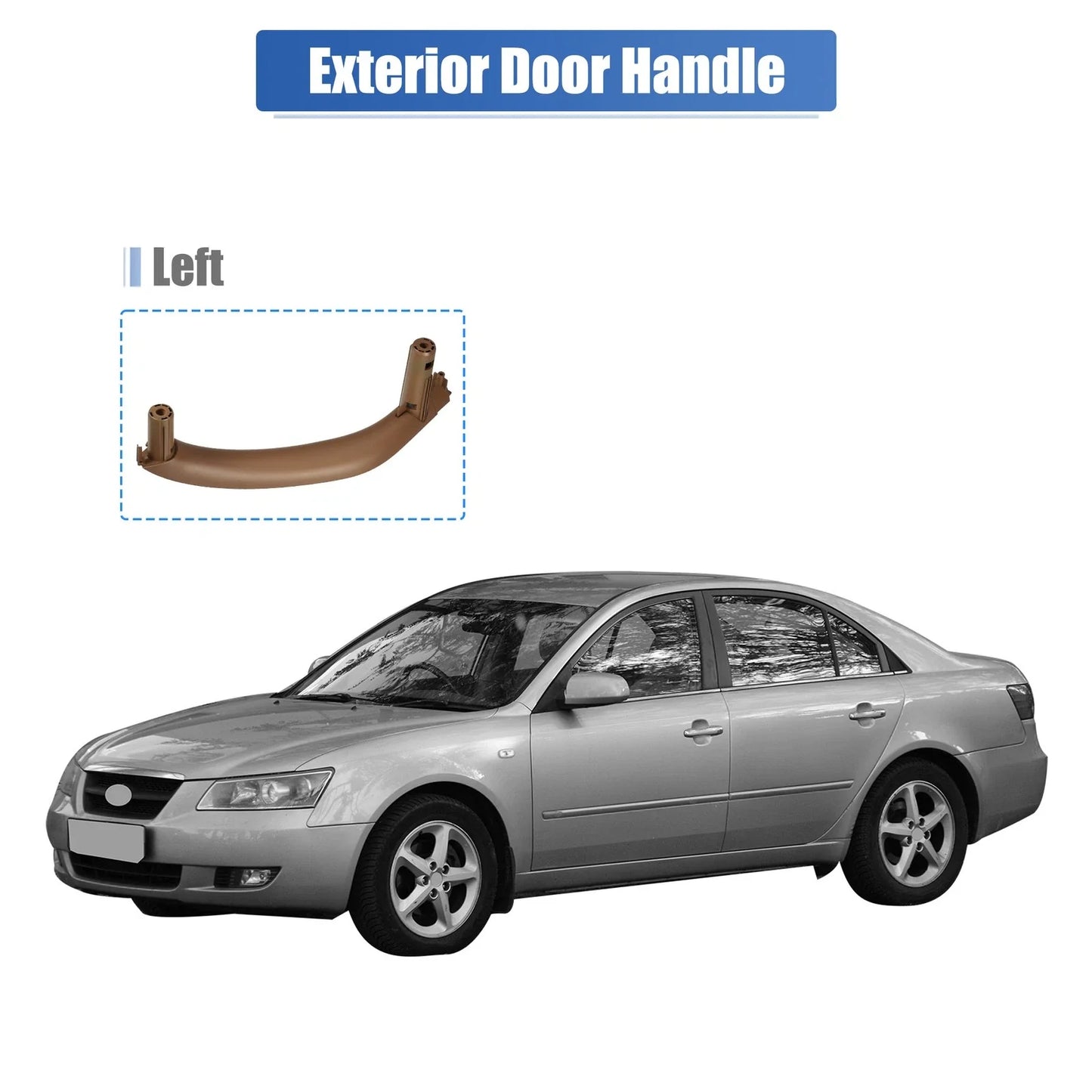 1 Pcs Left Interior Door Handle for BMW X5 (2014-2018)