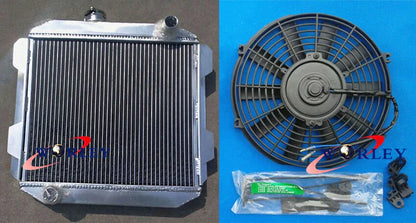 Aluminum Radiator & Fan for Ford Capri II MK1 2600/2800 V6 (1971-1977)